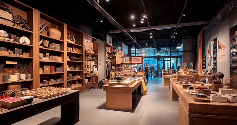 明亮复古杂货店商品陈列摆设展示,高清,摄影图,摄影图片,图片大全,摄影图免费下载